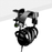 Gravity Headphones Holder with clamp, Gravity