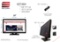 SANTOSOM IT Kit, Monitor 24" + cover + True + access.