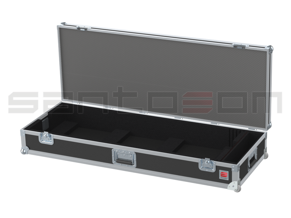 Santosom Custom Made Flight Case, Keyboard 76-Keys (120x42x14 UID)
