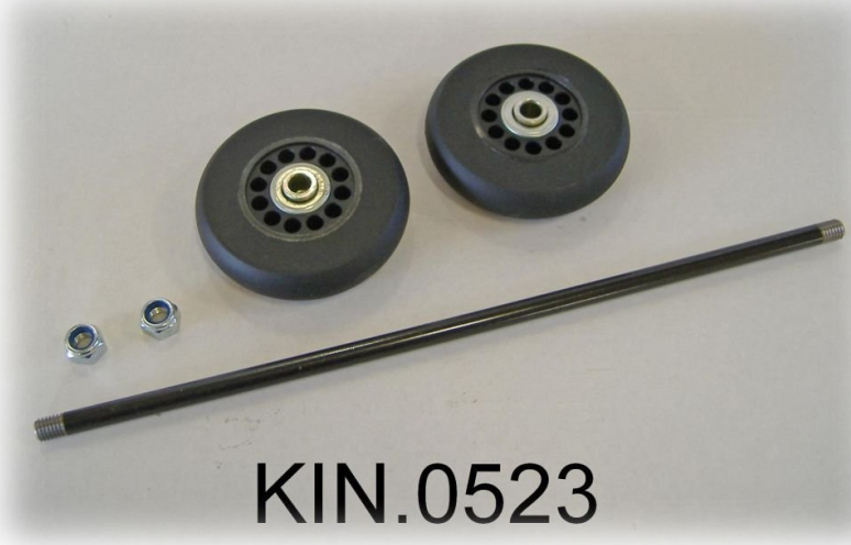 PLASTIC CASES ACCESSORY Pair Of Wheels For Models 5123