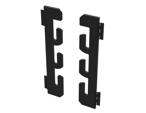 SANTOSOM ACCESSORY Racklight® Lateral support kit with LED lighting, 10U