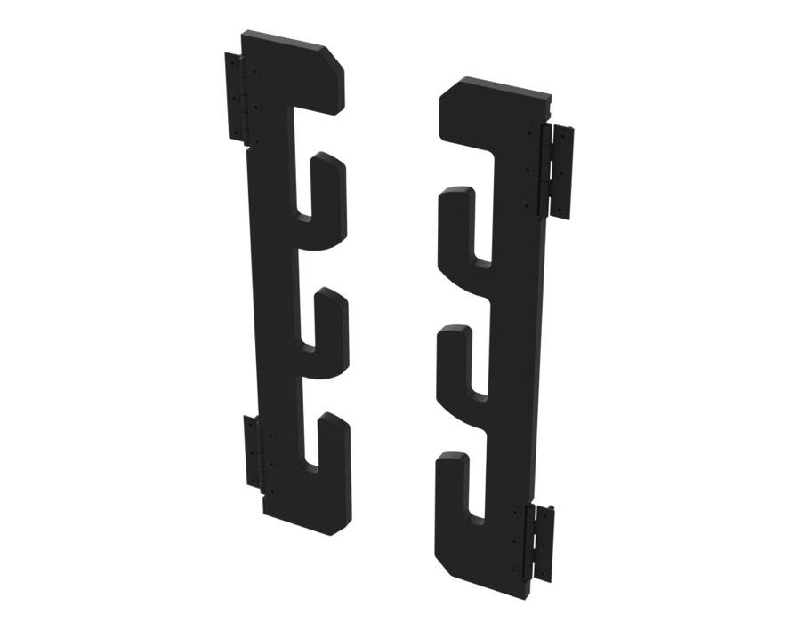 SANTOSOM ACCESSORY Racklight® Lateral support kit with LED lighting, 10U