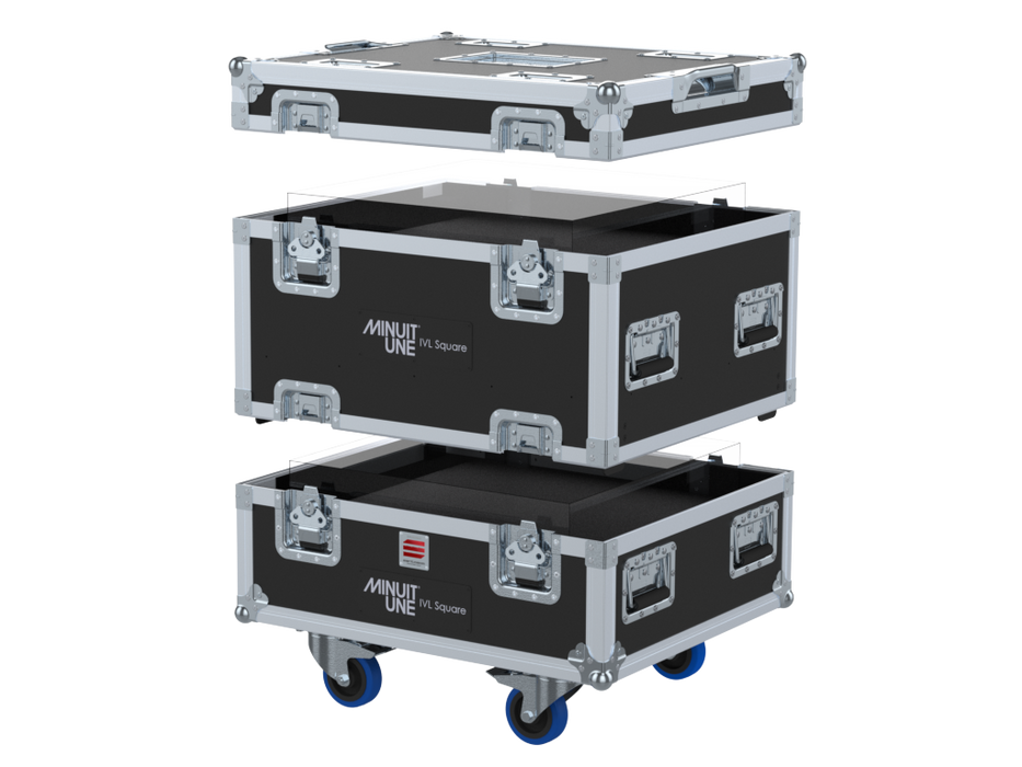 SANTOSOM Projector Extension, Flight case 1x Minuit Une IVL Square