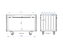 Santosom Display Flight case, 10x Led (2x575)x110x575mm