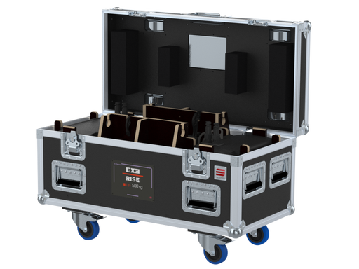 Santosom Rigging Flight case PRO, 2x EXE-Rise D8+ 500kg DC