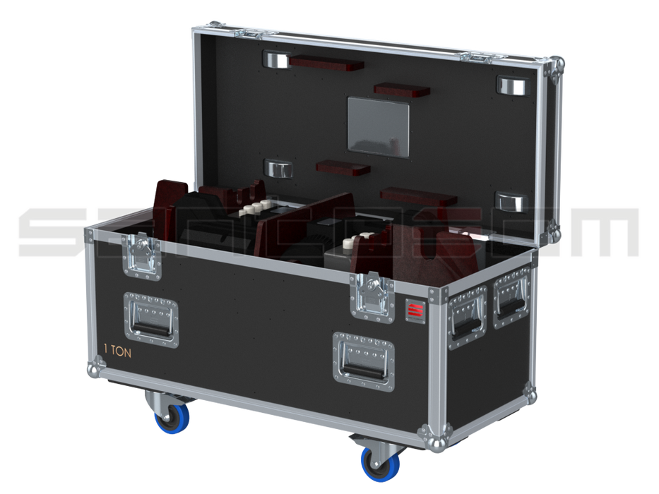 Santosom Rigging Flight case PRO, 2x Vicinay ABK101-1004U 1T