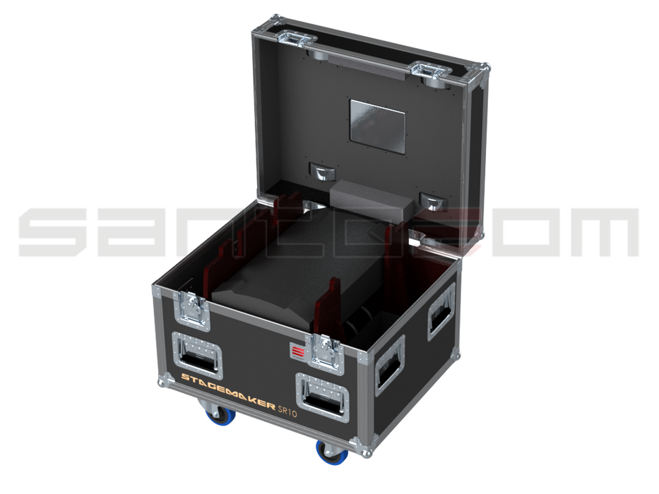 Santosom Rigging Flight Case PRO, Verlinde Stagemaker D8 SR10