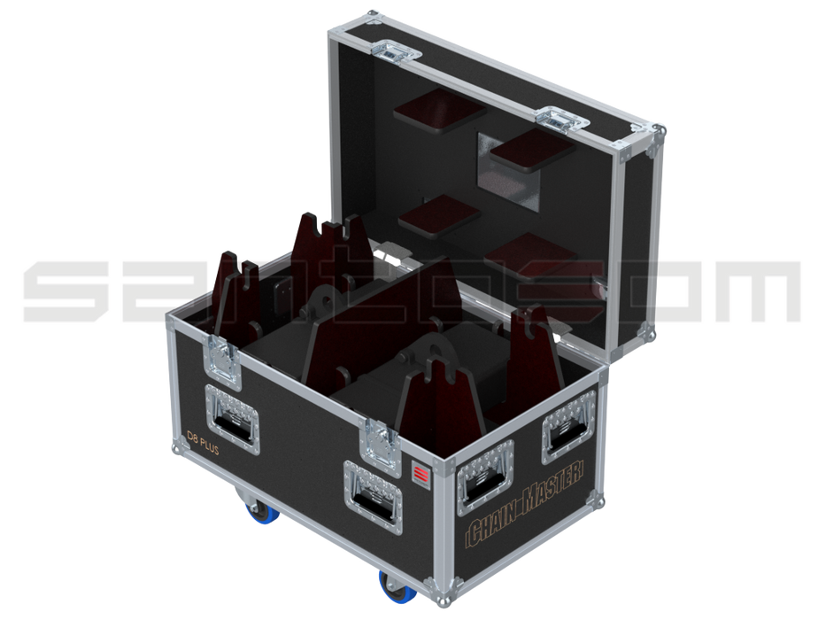 Santosom Rigging Flight case PRO, 2x ChainMaster D8+