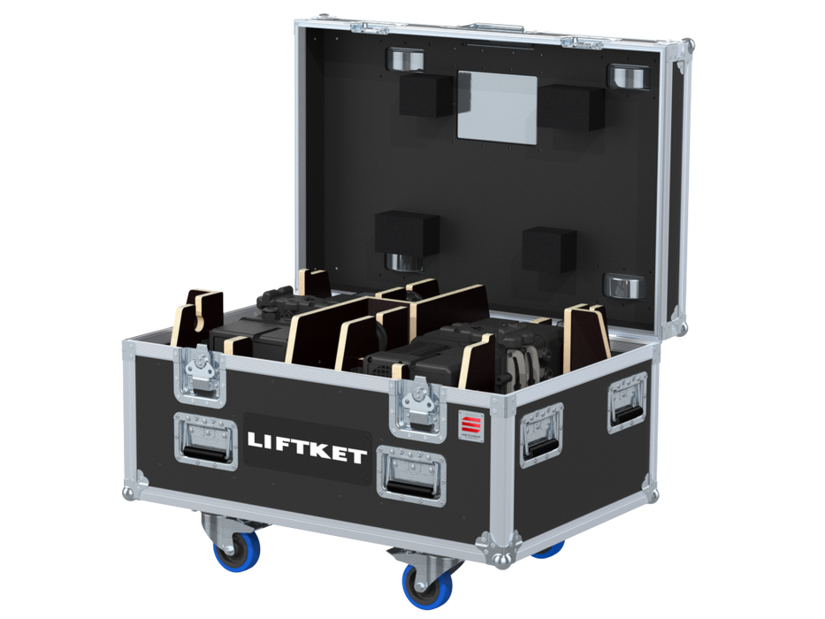 Santosom Rigging Flight case PRO, 2x LIFTKET STAR 500Kg