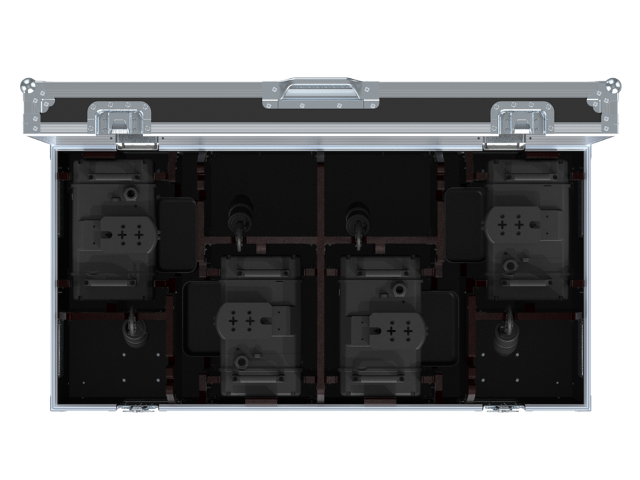 Santosom Rigging Flight case PRO, 4x LIFTKET STAGEKET 250Kg
