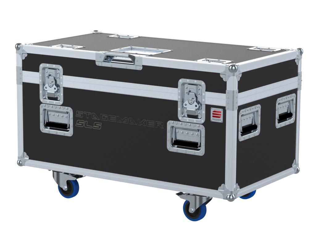SANTOSOM Rigging Flight case PRO, 2x Verlinde Stagemaker D8+ SL5