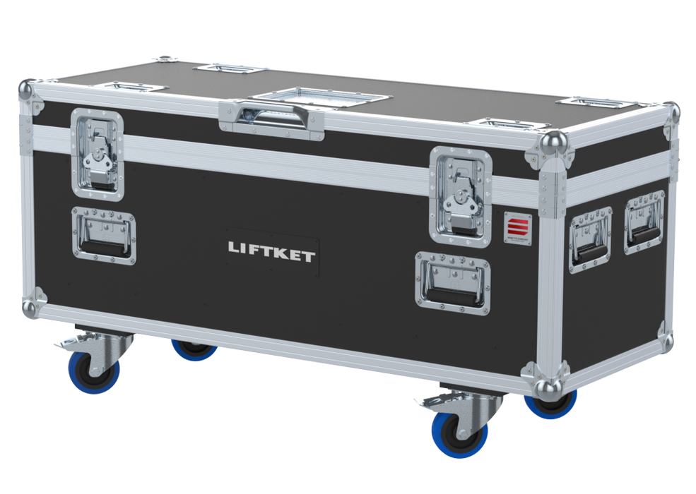 Santosom Rigging Flight case PRO, 2x LIFTKET \ CHAINMASTER 1T D8 (MB4.