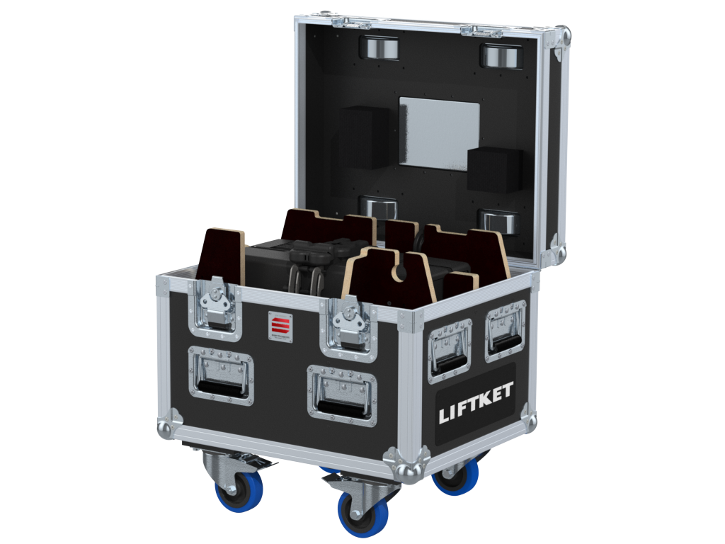 Santosom Rigging Flight Case PRO, 1x LIFTKET STAR 500Kg