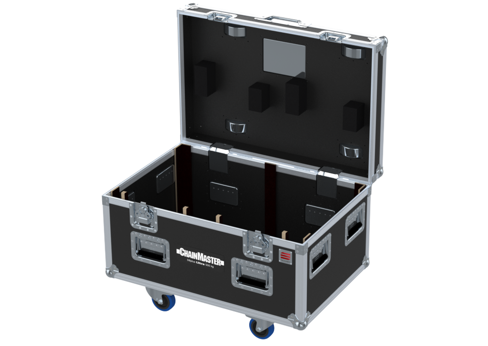 Santosom Rigging Flight case PRO, 2x Chainmaster ULTRA 500Kg BOX OUT