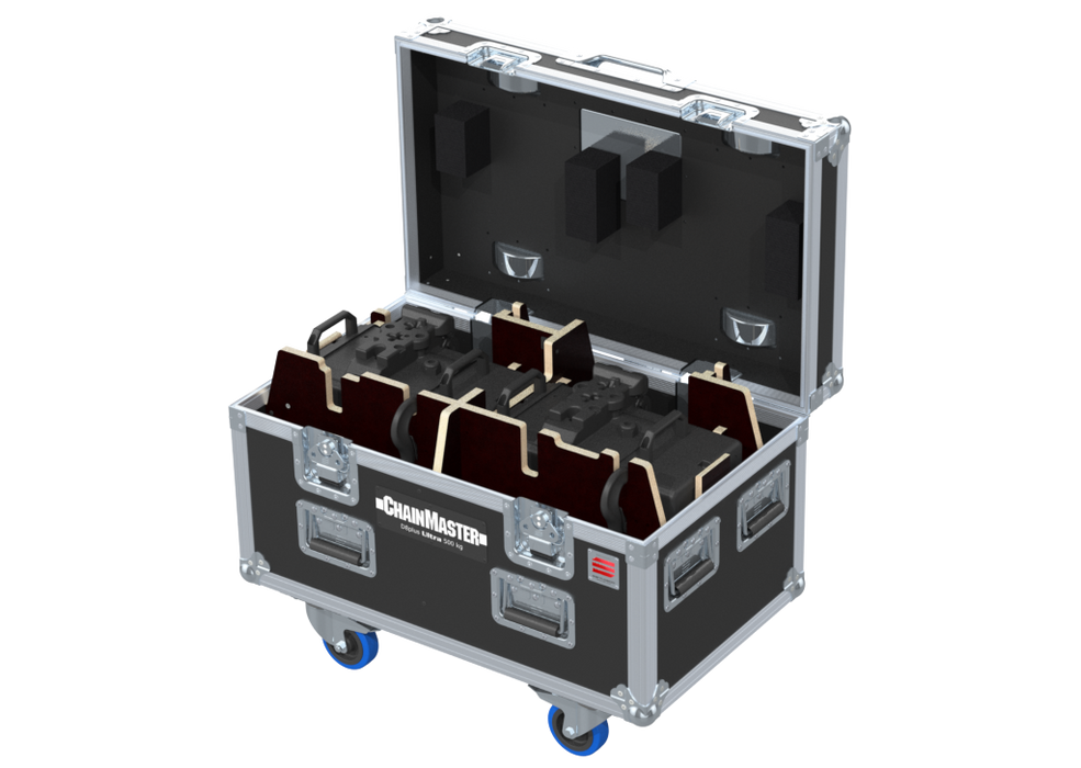 Santosom Rigging Flight case PRO, 2x Chainmaster ULTRA 500Kg