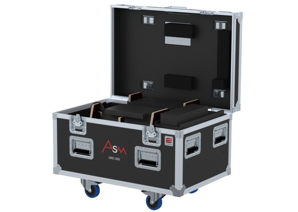 Santosom Rigging Flight case, ASM UNO 500 + Accessories