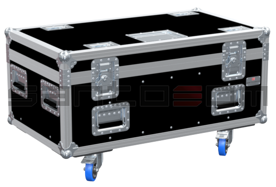 Santosom Rigging Flight case PRO, 2x CM-ET D8 Mod. B,C,F