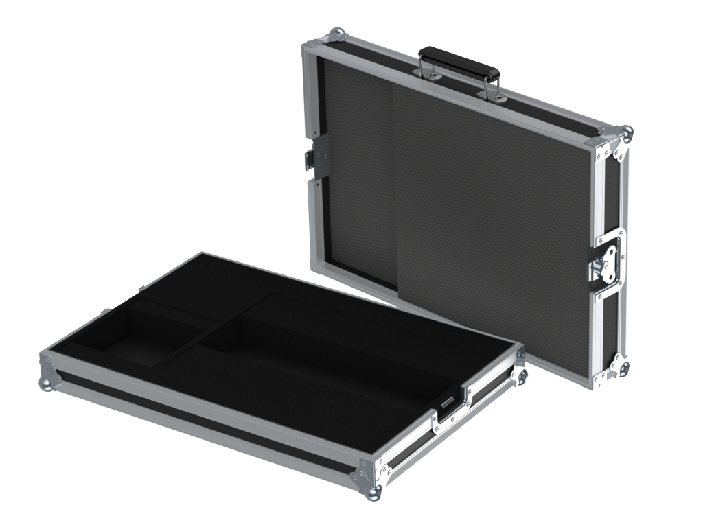 Santosom Lighting controller Flight Case, Ma 2Port Node + PC