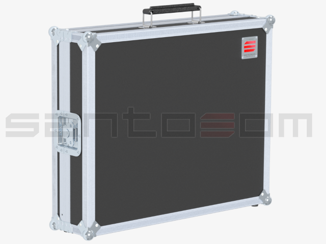 Santosom Lighting controller Flight Case, MA onPC Command Wing + Tablet Holder
