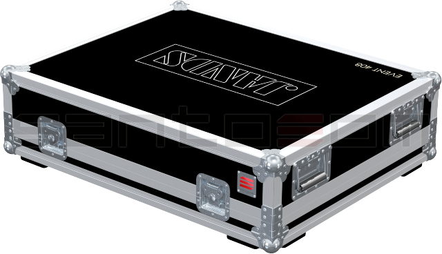 Santosom Lighting controller Flight Case, Jands Event 408