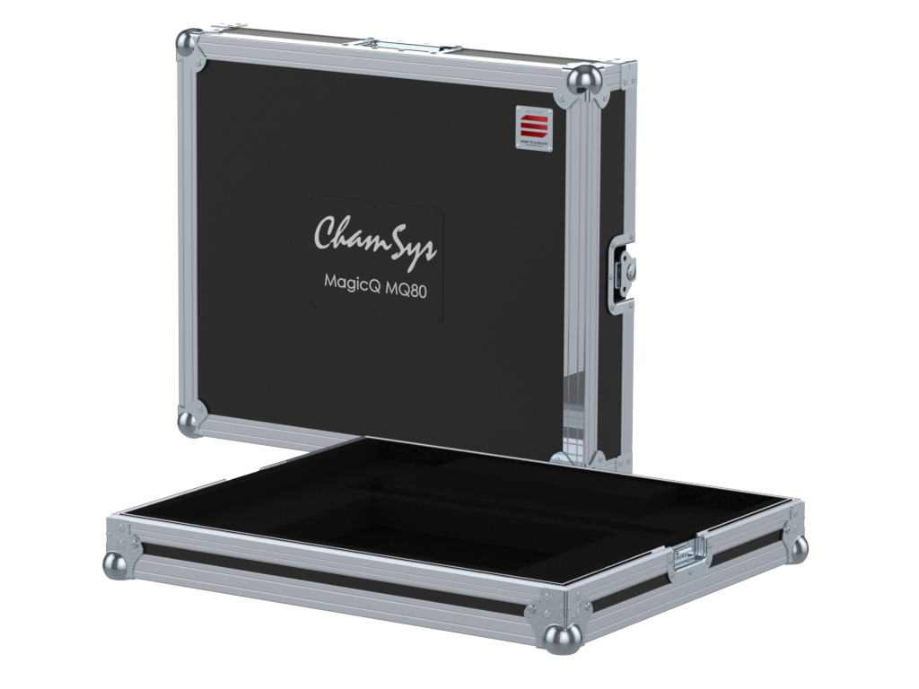 Santosom Lighting controller Flight case, Chamsys MQ80