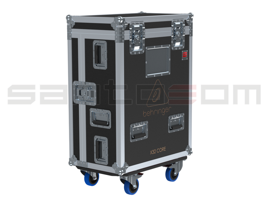 Santosom Flight case PRO-5R, Behringer X32 CORE