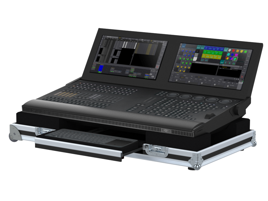 Santosom Flight case LW, GrandMA3 Compact XT (W/ Drawer)