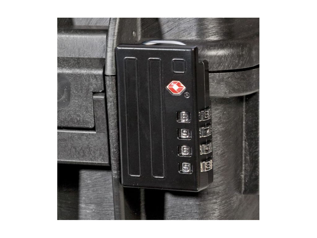 PLASTIC CASES ACCESSORY ONI, TSA aproved padlock with 4 combination