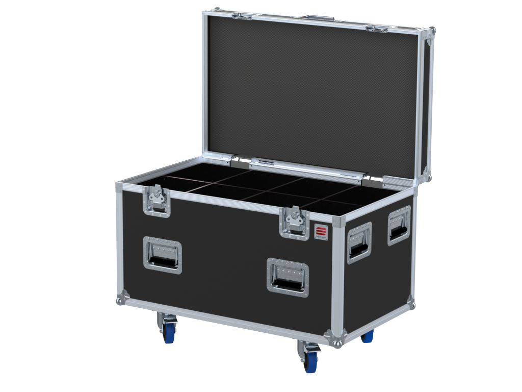 Santosom Flight case PRO, 8x Spot (220x270x500 ⤢353 UID)