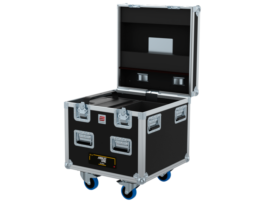 Santosom Projector Flight case PRO, 2x Minuit Une Dice