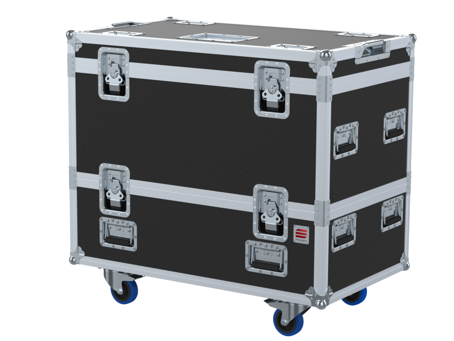 Santosom Flight case PRO-3, 12x PROJ 26.27 (26x27x34cm UID)