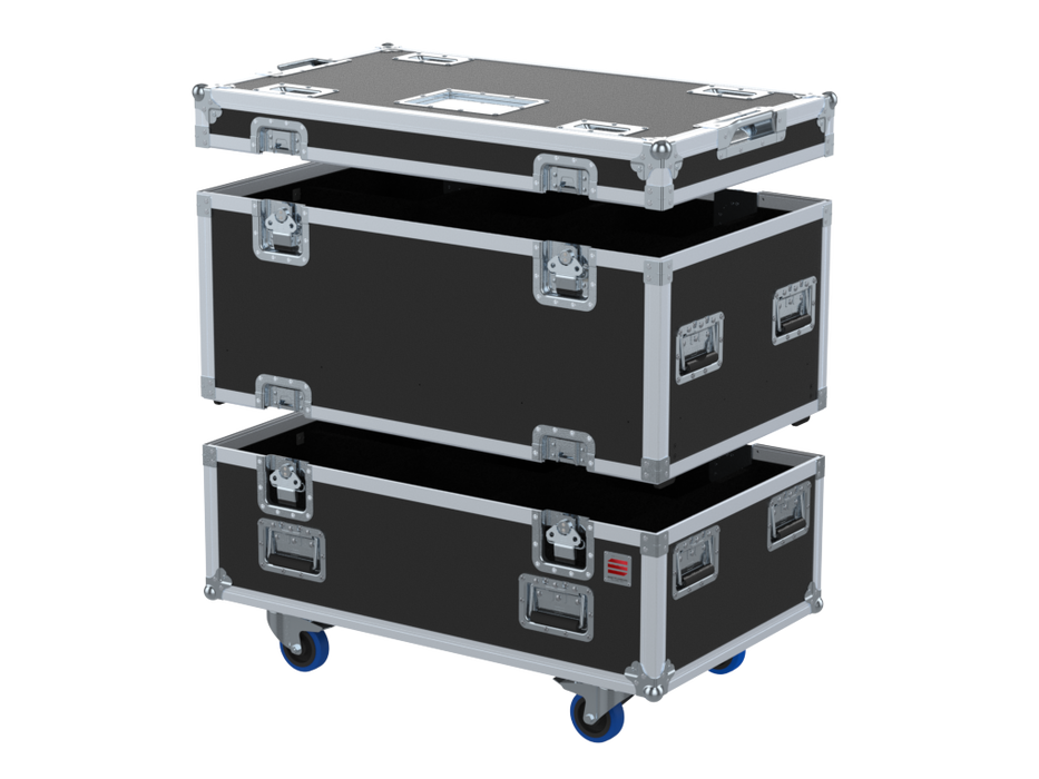 Santosom Flight case PRO-3, 12x PROJ 26.27 (26x27x34cm UID)