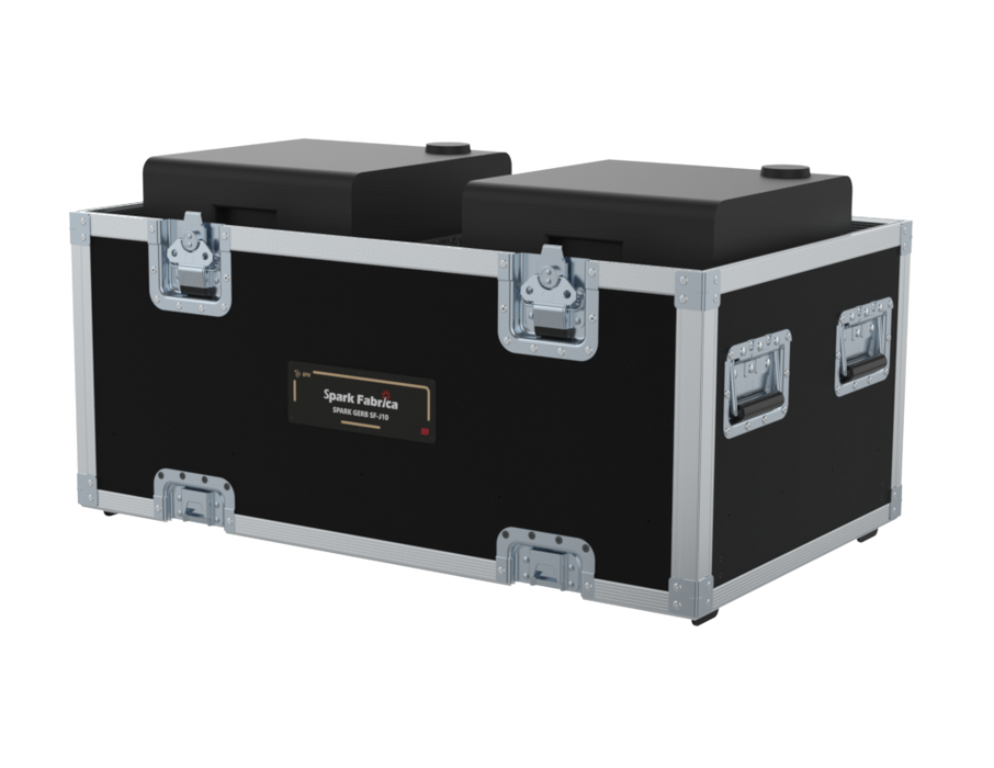 SANTOSOM Flight case Extension, 2x Spark Fabrica SF 10 (gerb)