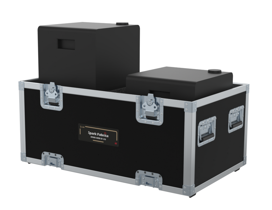 SANTOSOM Flight case Extension, 2x Spark Fabrica SF 10 (gerb)