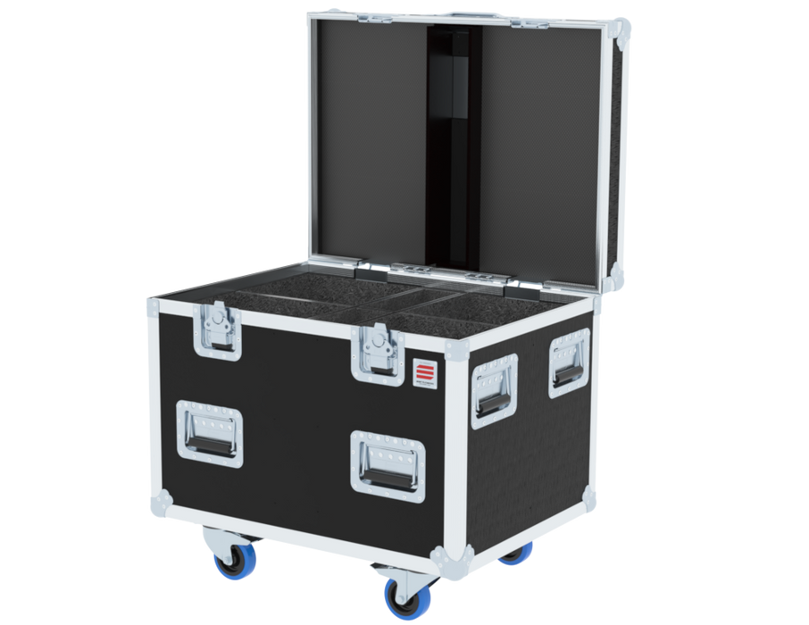 Santosom Flight case PRO-3, 6x Spot (315x270x520 ↗415 UID)
