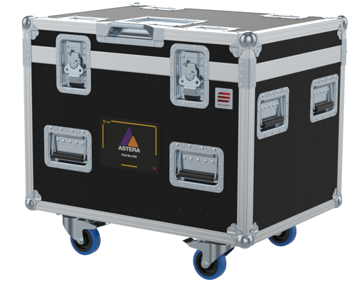 SANTOSOM Flight Case PRO, 8x Astera PixelBar AX2 500