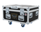 Santosom Projector Flight case PRO, 4x CentoLight MOODWASHER 4810WP