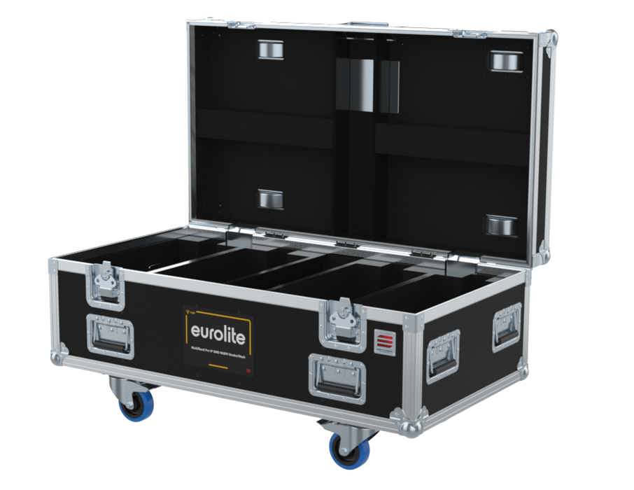 SANTOSOM Flight case PRO, 4x Multiflood Pro IP SMD RGBW S/W