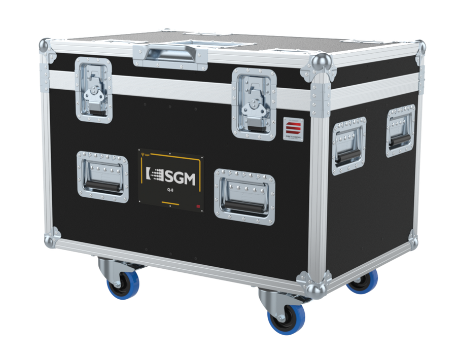 SANTOSOM LED WASH Flight case PRO-W, 4x SGM Q8