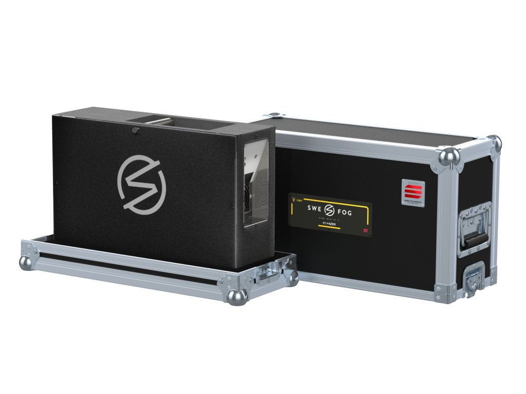 Santosom Flight case, SWEFOG K1 Hazer