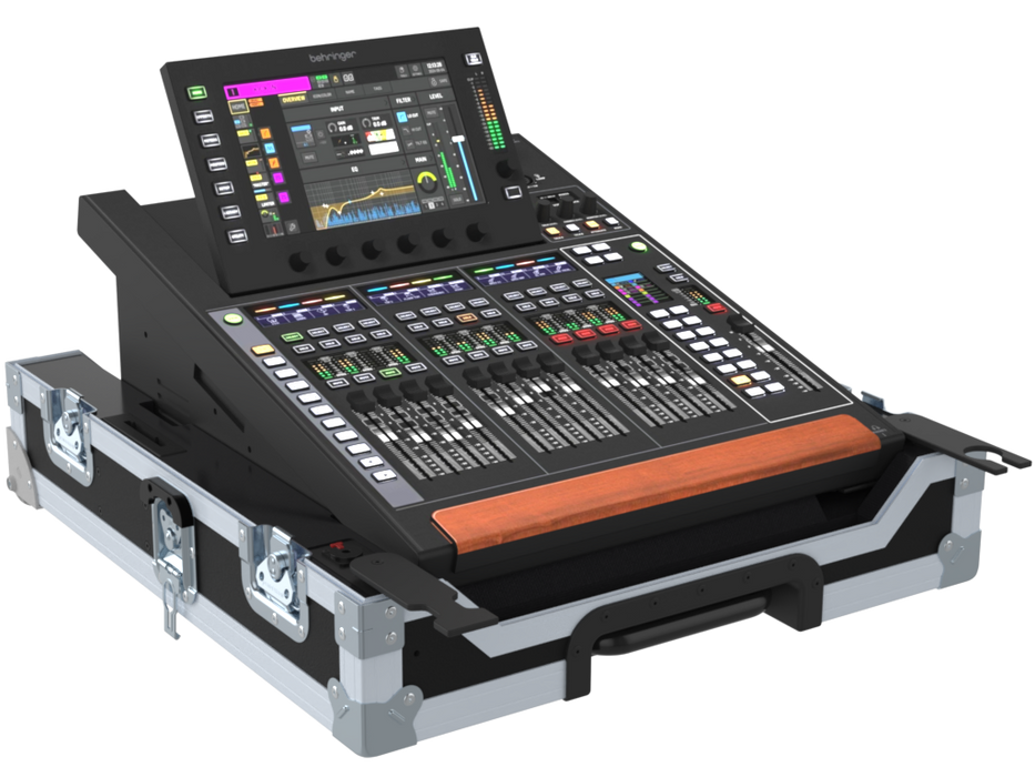 SANTOSOM Flight case, Behringer Wing compact (chariot et empilable)