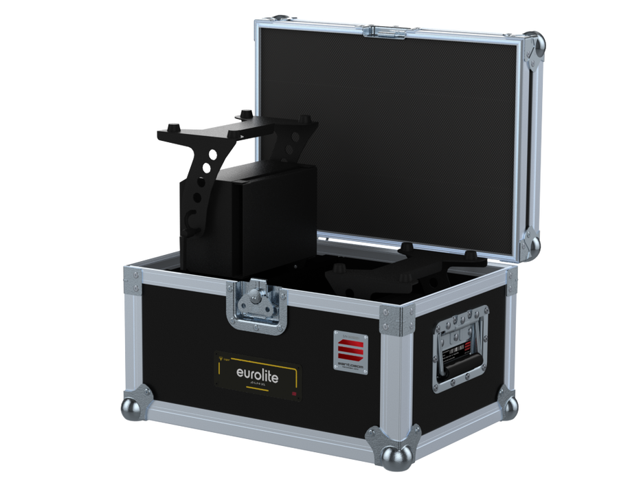 SANTOSOM Hand case M1, 2x EUROLITE LED CLS-9 QCL