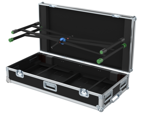 SANTOSOM STANDS Flight Case, Keyboard stand and desk (GRAVITY KSX 2 RD)