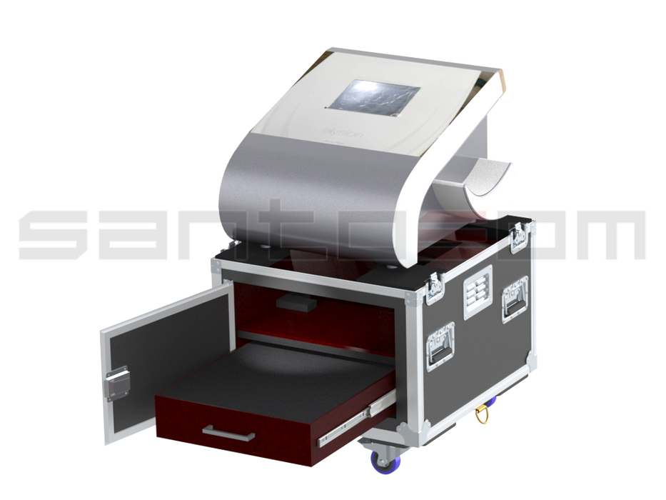 Santosom Medical Flight case, depiladora Cocoon Elysion