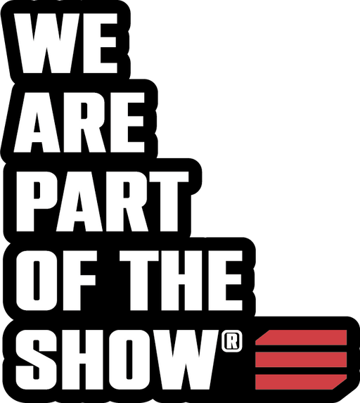 We Are Part Of The Show® Sticker (Vertical)