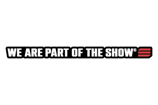 We Are Part Of The Show® Sticker (Horizontal)
