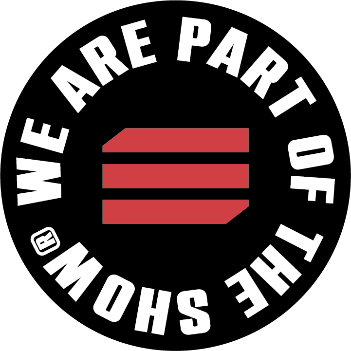 We Are Part Of The Show® Sticker (Circle)