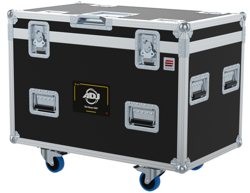 SANTOSOM Moving Head Flight Case PRO, 4x ADJ Vizi Beam CMY