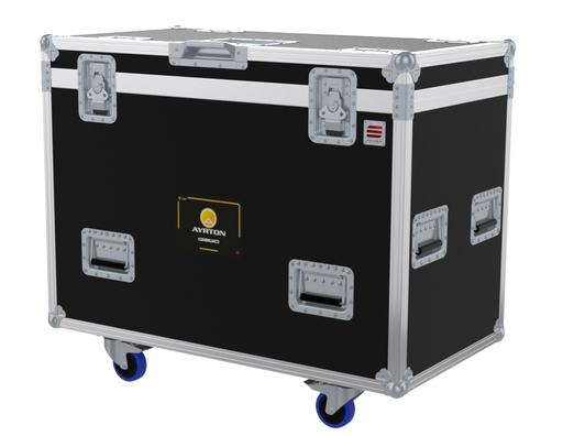 SANTOSOM Flight case PRO, 4x Ayrton Levante/Diablo (no foam shell)
