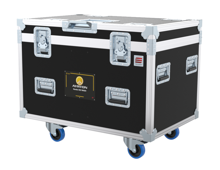 SANTOSOM Flight Case, 4x Ayrton Nando 502 WASH + Acess